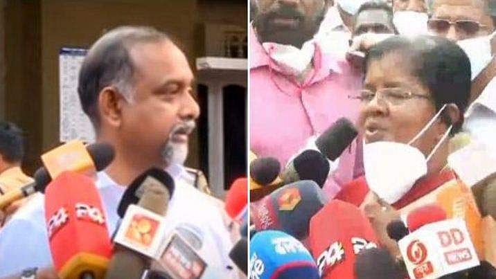 മണ്ണെണ്ണയുമായി എത്തി സ്വയം തീകൊളുത്തി തെരഞ്ഞെടുപ്പ് അട്ടിമറിക്കാന്‍ ശ്രമം; ഇഎംസിസി ഡയറക്ടര്‍ക്ക് എതിരെ മന്ത്രി മേഴ്‌സിക്കുട്ടിയമ്മ