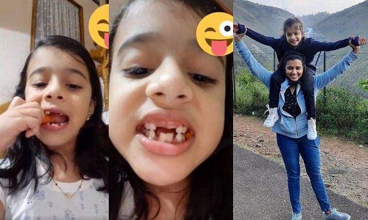 കാരറ്റ് കടിച്ച് സായുവിന്റെ ഉപദേശം, മകളുടെ ഹെൽത്തി ഈറ്റിങ് വിഡിയോ പങ്കുവെച്ച് സിത്താര