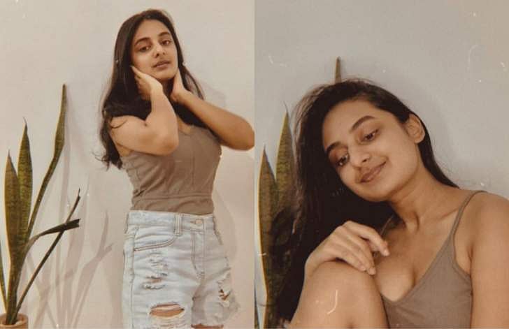 ലോക്ഡൗണിന് വെർച്വൽ ഫോട്ടോഷൂട്ട്, ചിത്രങ്ങൾ പങ്കുവച്ച് എസ്തർ  