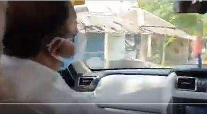 വി മുരളീധരന് നേരെ ആക്രമണം; കാര്‍ തകര്‍ത്തു; ബംഗാള്‍ സന്ദര്‍ശനത്തിനിടെ; വീഡിയോ