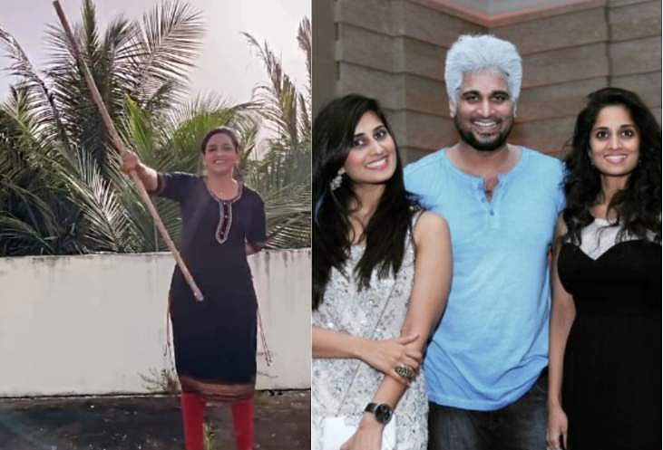 ആറ് ദിവസം കൊണ്ട് സിലമ്പം പഠിച്ചെടുത്ത് ലെന; ​ഗുരു ശാലിനിയുടെ സഹോദരൻ, വിഡിയോ 