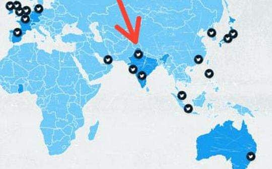 ഇന്ത്യയെ മുറിച്ച് ട്വിറ്റര്‍ ഭൂപടം; ജമ്മു കശ്മീരും ലഡാക്കും വെവ്വേറെ രാജ്യങ്ങള്‍; കടുത്ത നടപടിക്കൊരുങ്ങി കേന്ദ്രം