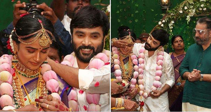 ബി​ഗ് ബോസ് താരം സ്നേകനും നടി കന്നിക രവിയും വിവാഹിതരായി, ചിത്രങ്ങൾ