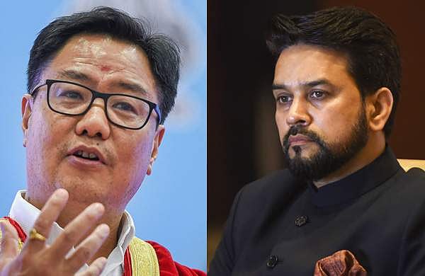 കിരണ് റിജിജു, അനുരാഗ് ഠാക്കൂര് ക്യാബിനറ്റ് മന്ത്രിമാര്; സത്യപ്രതിജ്ഞ ചെയ്യുന്നവരുടെ പൂര്ണ പട്ടിക
