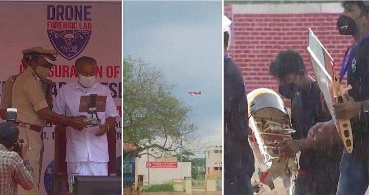 പറത്തിവിട്ട ചെറുവിമാനം മരത്തിനു മുകളിൽ, ആദ്യ ഡ്രോൺ ഫോറൻസിക് ലാബിന്റെ തുടക്കമിങ്ങനെ