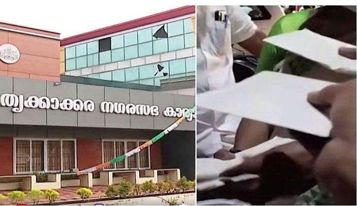 തൃക്കാക്കരയിലെ പണക്കിഴി വിവാദം : വിജിലന്‍സ് അന്വേഷണം നടക്കുന്നതായി മന്ത്രി രാജന്‍ ; സിസിടിവി ദൃശ്യങ്ങള്‍ നശിപ്പിക്കാന്‍ ശ്രമം ; പൊലീസില്‍ പരാതി