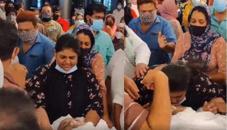 ഉപ്പയെ കാണാൻ വാശി പിടിച്ചു കരയുന്ന 13 കാരി, നൊമ്പരമായി നൗഷാദിന്റെ നഷ്​വ; വിഡിയോ
