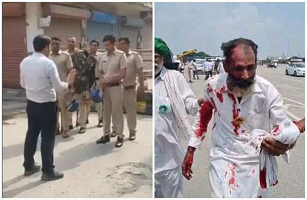'അവരുടെ തലയടിച്ചു പൊട്ടിക്കണം; എന്തെങ്കിലും സംശയമുണ്ടോ?'; കര്‍ഷകരെ മര്‍ദിക്കാന്‍ പൊലീസിന് നിര്‍ദേശം, വീഡിയോ പുറത്ത്