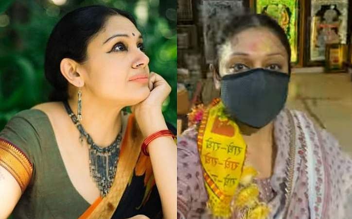 'ഇവിടെ എല്ലാവരും ഒന്നാണ്'; വൃന്ദാവനിൽ കണ്ണനെ കാണാൻ ശോഭനയെത്തി, വിഡിയോ 