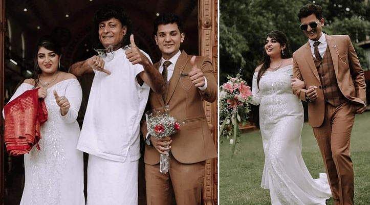 ബോബി ചെമ്മണൂരിന്റെ മകൾ അന്ന വിവാഹിതയായി, വരൻ യുവനടൻ സാം സിബിൻ; ചിത്രങ്ങൾ