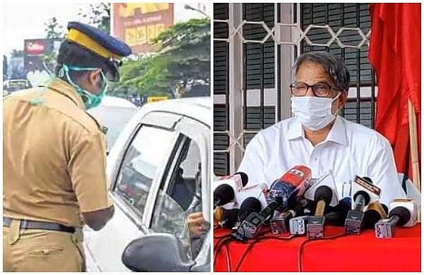 'നിയമലംഘകര്‍ക്ക് ചായ വാങ്ങിക്കൊടുക്കാനാകുമോ'; പൊലീസിനെ ന്യായീകരിച്ച് വിജയരാഘവന്‍