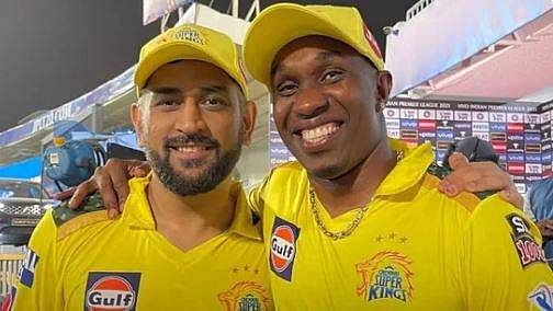 'എന്റെ സഹോദരനാണ്, സ്ലോ ബോളിനെ ചൊല്ലിയാണ് എല്ലായ്‌പ്പോഴും വഴക്ക്'; ബ്രാവോയെ ചൂണ്ടി എംഎസ് ധോനി 