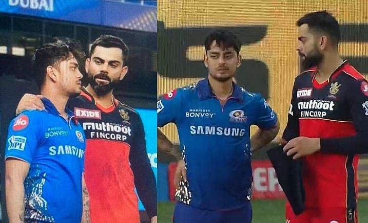 തോൽവി സഹിക്കാനാവാതെ ഇഷാൻ കിഷൻ; മുംബൈ യുവതാരത്തെ ആശ്വസിപ്പിക്കാൻ‍ ഓടിയെത്തി കൊഹ് ലി, വിഡിയോ വൈറൽ 