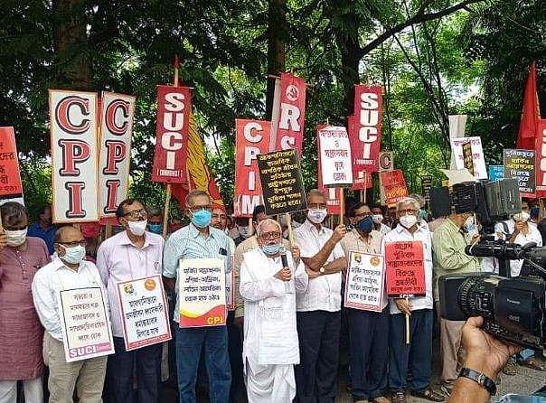 ഭാരത് ബന്ദ് : പിന്തുണയുമായി ഇടതുപാര്‍ട്ടികള്‍ ; ബന്ദില്‍ പങ്കാളികളാകാന്‍ ആഹ്വാനം