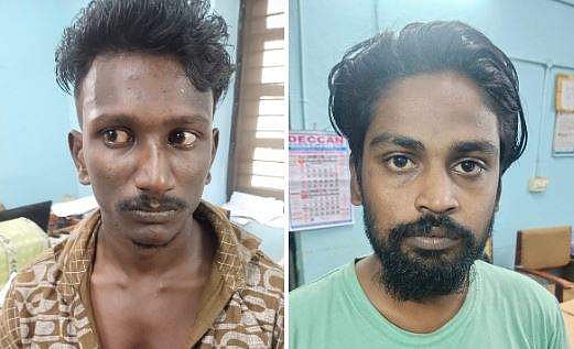 പുലര്‍ച്ചെ ജോലിക്ക് പോയ സ്ത്രീകളെ തലയ്ക്കടിച്ച് സ്വര്‍ണാഭരണങ്ങള്‍ കവര്‍ന്നു; രണ്ടുപേര്‍ അറസ്റ്റില്‍