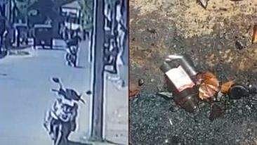 പൊലീസ് സ്‌റ്റേഷന് നേരെ ബോംബേറ്; രണ്ട് യുവാക്കള്‍ പിടിയില്‍