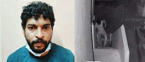 കീഴൂരിലെ വീട്ടില്‍ കള്ളന്‍ കയറി, പാലായിലിരുന്ന് സിസിടിവിയിലൂടെ മകള്‍ കണ്ടു; മോഷ്ടാവിനെ ഓടിച്ചിട്ട് പിടിച്ച് പൊലീസ്