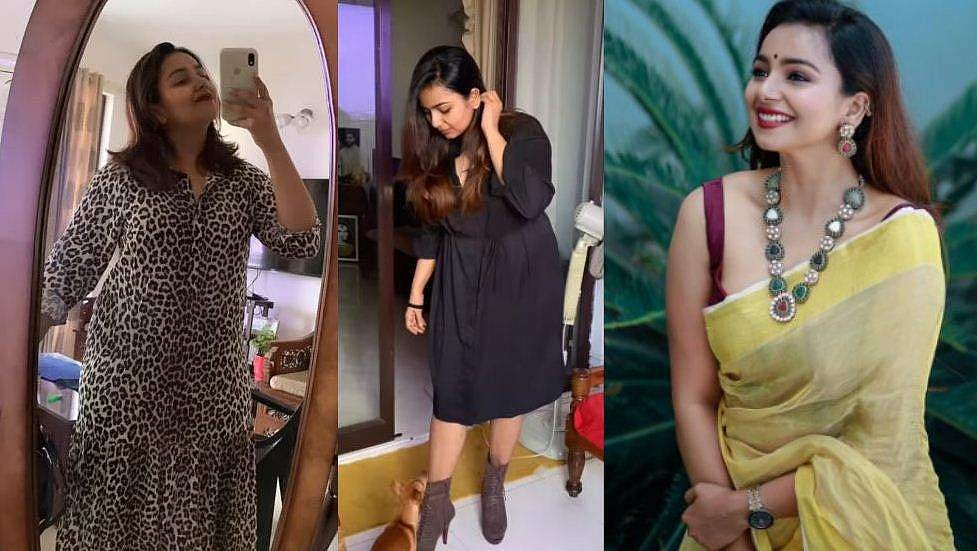 അതേ വസ്ത്രങ്ങൾ തന്നെ, വെറും മാസങ്ങളുടെ വ്യത്യാസം; വണ്ണം കുറച്ച് മൃദുല മുരളി, മേക്കോവർ വിഡിയോ 
