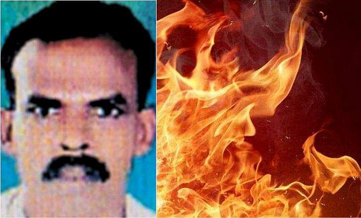 വീടിനു തീയിട്ടു, 60കാരൻ മുറ്റത്തെ പ്ലാവിൽ തൂങ്ങിമരിച്ച നിലയിൽ; ഉ​ഗ്രസ്ഫോടനത്തോടെ വീട് കത്തിനശിച്ചു