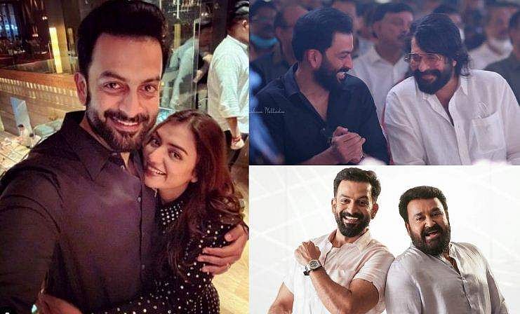 ഹാപ്പി 40, എല്ലാവരും അറിയട്ടെ പ്രായം; നസ്രിയയുടെ കുസൃതി, രാജുവിന് ആശംസകളുമായി സൂപ്പർതാരങ്ങളും