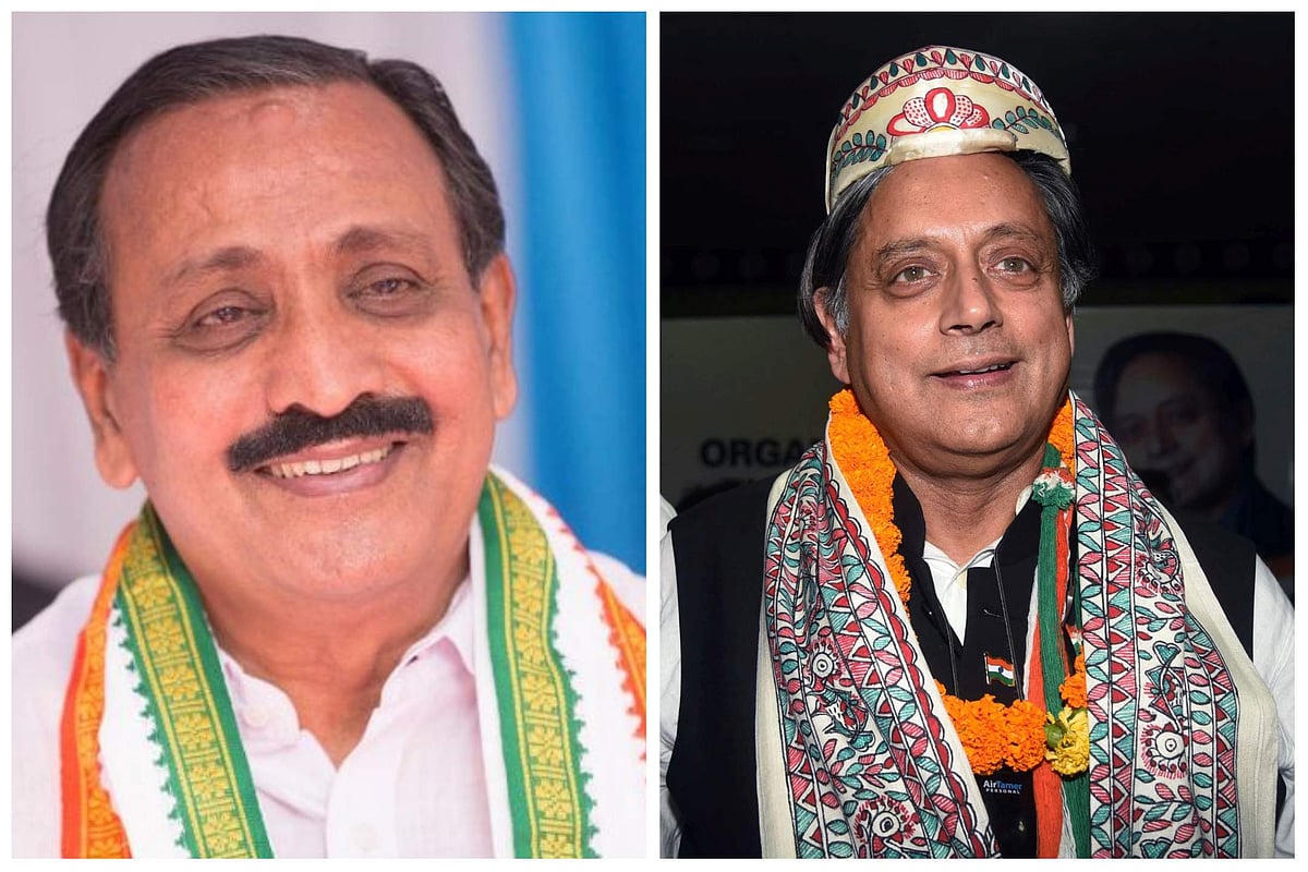 'തരൂര്‍ ട്രെയിനിയല്ല, ട്രെയിനറാണ്'; കേരളത്തിന്റെ അഭിമാനമെന്ന് എംകെ രാഘവന്‍; വോട്ടെടുപ്പ് തുടങ്ങി