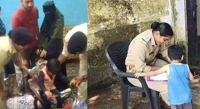 ചോക്ലേറ്റ് മോഷ്ടിച്ചെന്ന് അമ്മയ്‌ക്കെതിരെ പരാതി; മൂന്ന് വയസുകാരന്‍ പൊലീസ് സ്റ്റേഷനില്‍; മന്ത്രിയുടെ വക സൈക്കിള്‍ സമ്മാനം; വീഡിയോ