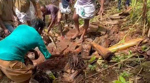 ഇടുക്കി യൂദാഗിരിയിലെ ആഭിചാരകേന്ദ്രത്തിലേക്ക് സിപിഎം പ്രതിഷേധം; ബലിത്തറകള്‍ നശിപ്പിച്ചു