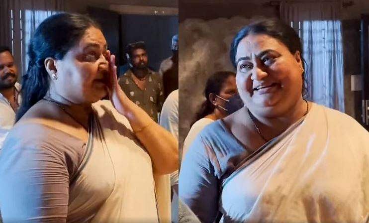കമലദളം കഴിഞ്ഞപ്പോള്‍ ഉണ്ടായ അതേ ഫീല്‍, കണ്ണീരോടെ വിടപറയുന്ന ബിന്ദു പണിക്കര്‍; നന്ദി പറഞ്ഞ് റോഷാക്ക് ടീം, വിഡിയോ 