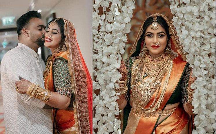 "ഞാൻ എന്താണോ അതാണ് നീ ഇഷ്ടപ്പെട്ടത്", ഷംന കാസിം ദുബായിൽ വിവാഹിതയായി; ചിത്രങ്ങൾ  