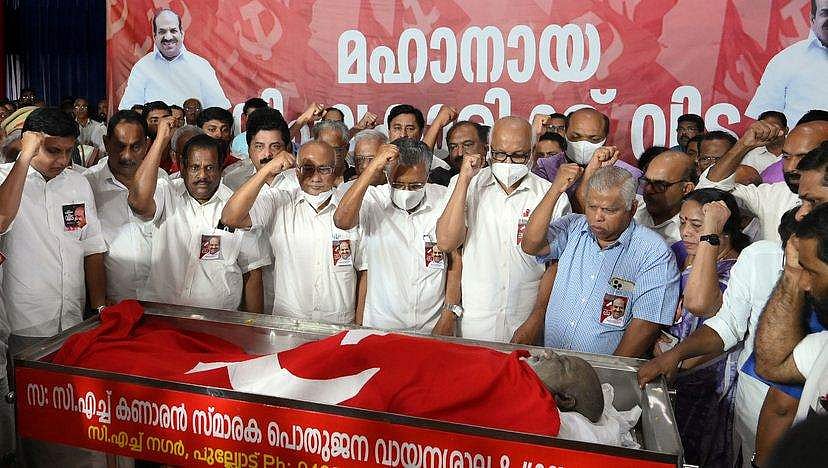 കോടിയേരിക്ക് അന്ത്യാഞ്ജലിയുമായി രാഷ്ട്രീയകേരളം; സംസ്‌കാരം ഇന്ന്