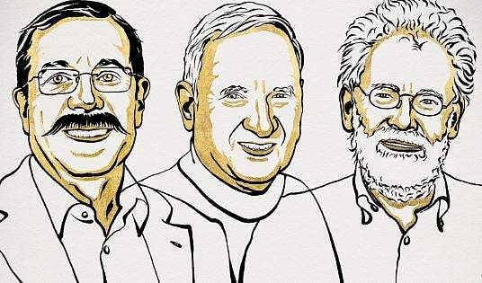 3 പേര്‍ക്ക് ഭൗതിക ശാസ്ത്രത്തിനുള്ള നൊബേല്‍ 