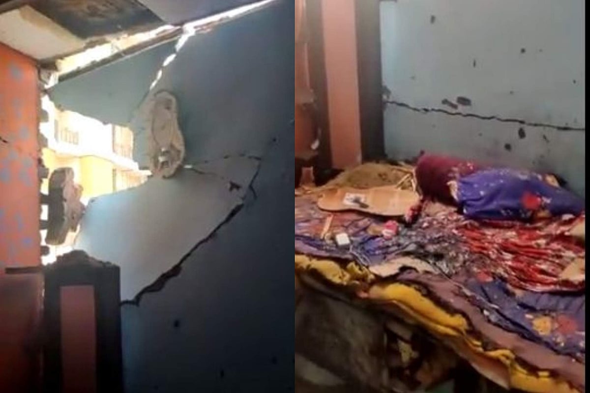 എല്‍ഇഡി ടിവി പൊട്ടിത്തെറിച്ച് 16 കാരന്‍ മരിച്ചു; മൂന്നുപേര്‍ക്ക് പരിക്ക്; വീടിന്റെ ഭിത്തിയും കോണ്‍ക്രീറ്റ് സ്ലാബും തകര്‍ന്നു ( വീഡിയോ)