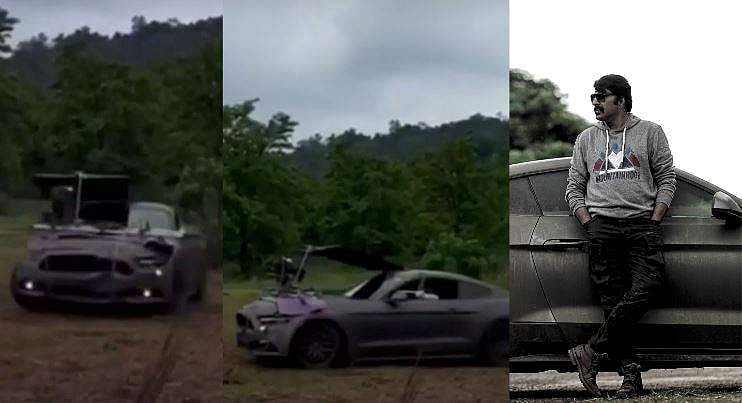 ഡ്യൂപ്പില്ല, കാർ ഡ്രിഫ്റ്റ് ചെയ്ത് മമ്മൂട്ടി; സിം​ഗിൾ ടേക്കിൽ ഷോട്ട് ഓകെ, കയ്യടി; വൈറലായി റോഷാക് വിഡിയോ