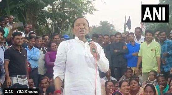 'രാഷ്ട്രപതിയെ കാണാന്‍ എങ്ങനെയുണ്ട്?'; തൃണമൂല്‍ നേതാവിന്റെ പ്രസംഗം വിവാദത്തില്‍- വിഡിയോ 