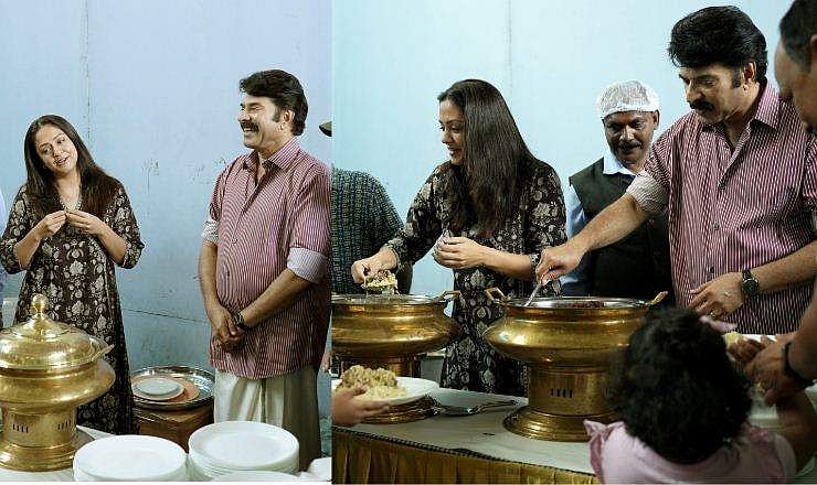 മമ്മൂട്ടി വക ബിരിയാണി, വിളമ്പി ജ്യോതിക; കാതൽ പൂർത്തിയാക്കി സൂപ്പർതാരം