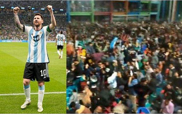 'ആനന്ദമാണ് ഫുട്‌ബോള്‍'- 64ാം മിനിറ്റിലെ മെസിയുടെ ഗോള്‍... ഈ തെരുവിലേക്ക് നോക്കു! (വീഡിയോ)