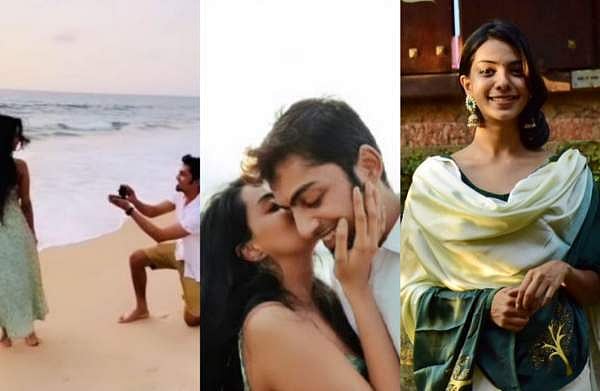 ഫോട്ടോഷൂട്ടിനിടെ മുട്ടുകുത്തി വൈഷ്ണവിയെ പ്രൊപ്പോസ് ചെയ്ത് സുഹൃത്ത്; 'യെസ്' പറഞ്ഞ് നടി, വിഡിയോ 