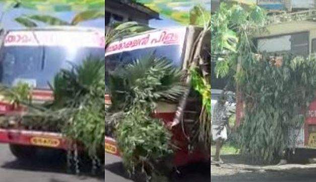 വഴികാണാത്തവിധം അലങ്കാരം നടത്തി യാത്ര; 'താമരാക്ഷന്‍ പിള്ള'യ്‌ക്കെതിരെ കേസ്