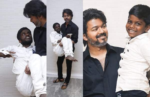 ഭിന്നശേഷിക്കാരനായ ആരാധകനെ കയ്യിലെടുത്ത് വിജയ്; വീണ്ടും ആരാധകരെ കണ്ട് സൂപ്പർതാരം; വിഡിയോ