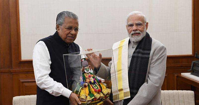 പ്രധാനമന്ത്രിയുമായി കൂടിക്കാഴ്ച നടത്തി മുഖ്യമന്ത്രി; ഒരുമണിക്കൂര്‍ നീണ്ട ചര്‍ച്ച