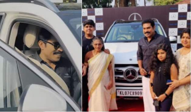 ബെൻസിന്റെ അത്യാഡംബര എസ്‍യുവി സ്വന്തമാക്കി സുരാജ് ; ഇനി യാത്ര ജിഎൽഎസ് 400ഡിയിൽ 