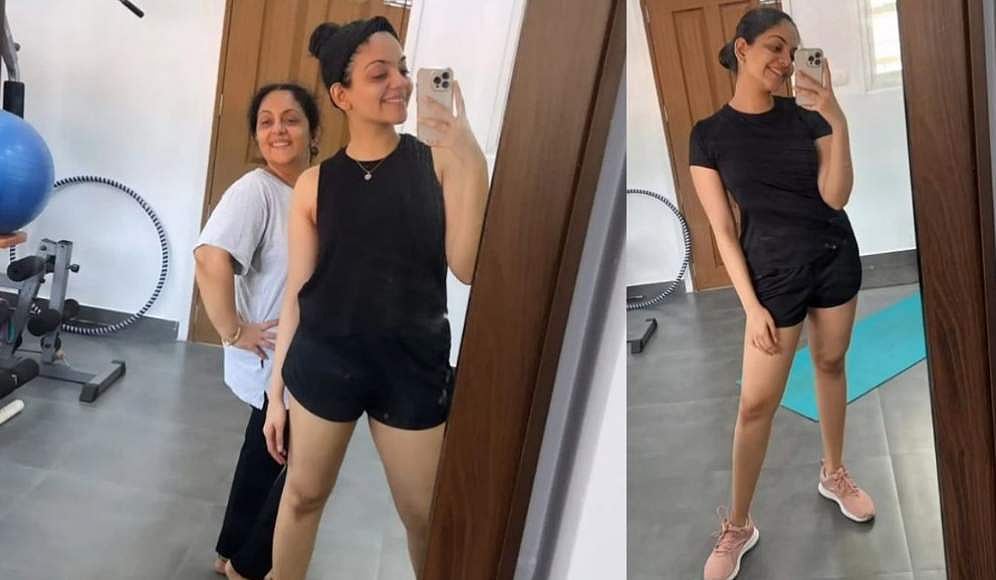 അമ്മ സിന്ധുവിനൊപ്പം വർക്കൗട്ട് ചെയ്ത് അഹാന കൃഷ്ണ; ചിത്രങ്ങൾ പങ്കുവച്ച് താരം