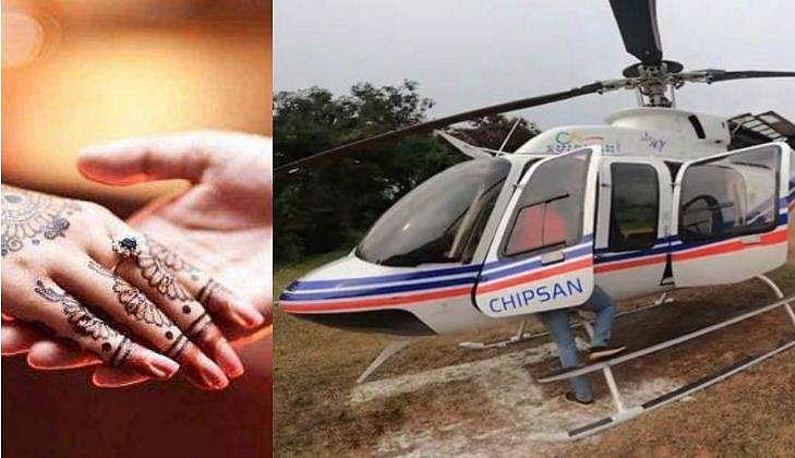 വിവാഹത്തിന് സിനിമാസ്റ്റൈലിൽ ഹെലികോപ്റ്ററിൽ പറന്നെത്തി ഷാമോൻ; അതിഥികളായി നാദിർഷയും രഞ്ജി പണിക്കരുമടക്കം താരങ്ങൾ