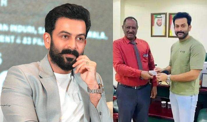 ടെസ്റ്റ് പാസായി, ദുബായിൽ ഡ്രൈവിങ് ലൈസൻസ് എടുത്ത് പൃഥ്വിരാജ്; ആദ്യമായി വണ്ടിയോടിച്ച് താരം, വിഡിയോ