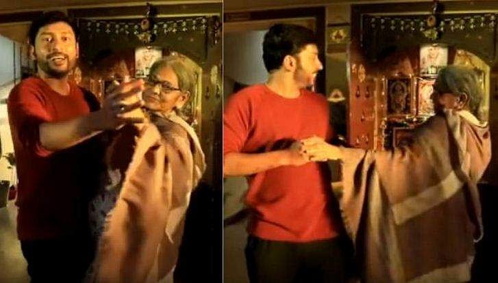 ബാലാജിയുടെ കൈപിടിച്ച് ഡാൻസ് കളിക്കുന്ന കെപിഎസി ലളിത; തമിഴ് സെറ്റിൽ നിന്നുള്ള വിഡിയോ പുറത്ത്