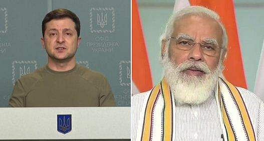 'രാഷ്ട്രീയമായി പിന്തുണയ്ക്കണം'- മോദിയെ വിളിച്ച് യുക്രൈന്‍ പ്രസിഡന്റ്; യുഎന്നിലെ ഇന്ത്യന്‍ നിലപാട് സ്വാഗതം ചെയ്ത് റഷ്യ