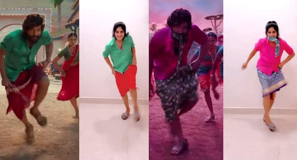 ഇത് അല്ലു അര്‍ജുന്റെ കോപ്പി പേസ്റ്റ്! സൂപ്പര്‍താരത്തെപ്പോലെ ചുവടുവച്ച് ആരാധിക; വൈറലായി വിഡിയോ