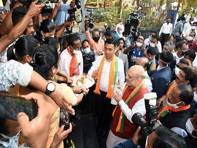 കഷ്ടിച്ച് കടന്നുകൂടി മുഖ്യമന്ത്രി; ഗോവയില്‍ സര്‍ക്കാരുണ്ടാക്കുമെന്ന് ബിജെപി, 'മൂന്നു സ്വതന്ത്രരുടെ പിന്തുണ'