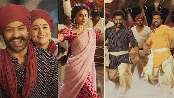 ആർആർആറിലെ 'ഏറ്റുക ജെണ്ട' ഏറ്റെടുത്ത് പ്രേക്ഷകർ, പുതിയ ​ഗാനം വൈറൽ; ആഘോഷം 