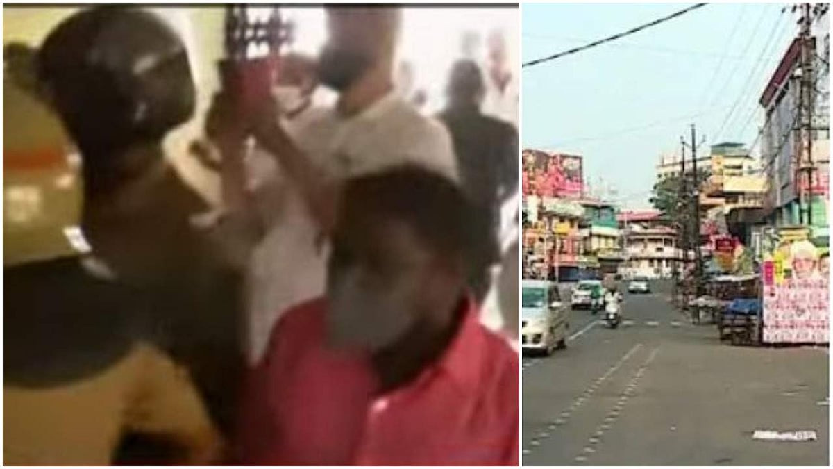 ചങ്ങനാശ്ശേരിയില്‍ ഹര്‍ത്താല്‍, ബലം പ്രയോഗിച്ച് ബാങ്ക് അടപ്പിക്കാന്‍ ശ്രമം; യുഡിഎഫ് സംഘം മാടപ്പള്ളിയിലേക്ക്